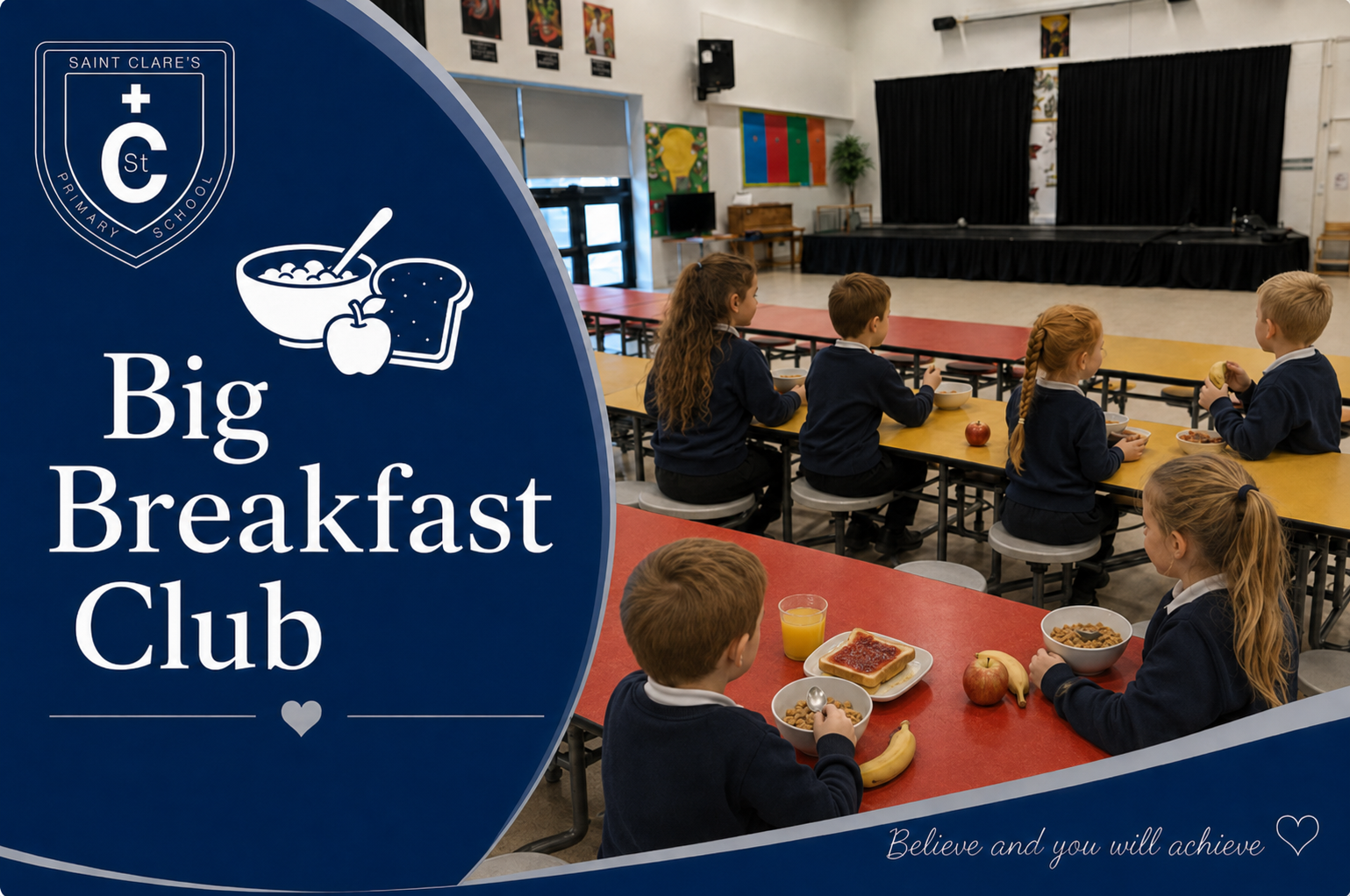 Big Breakfast Club - St Clare's Primary School