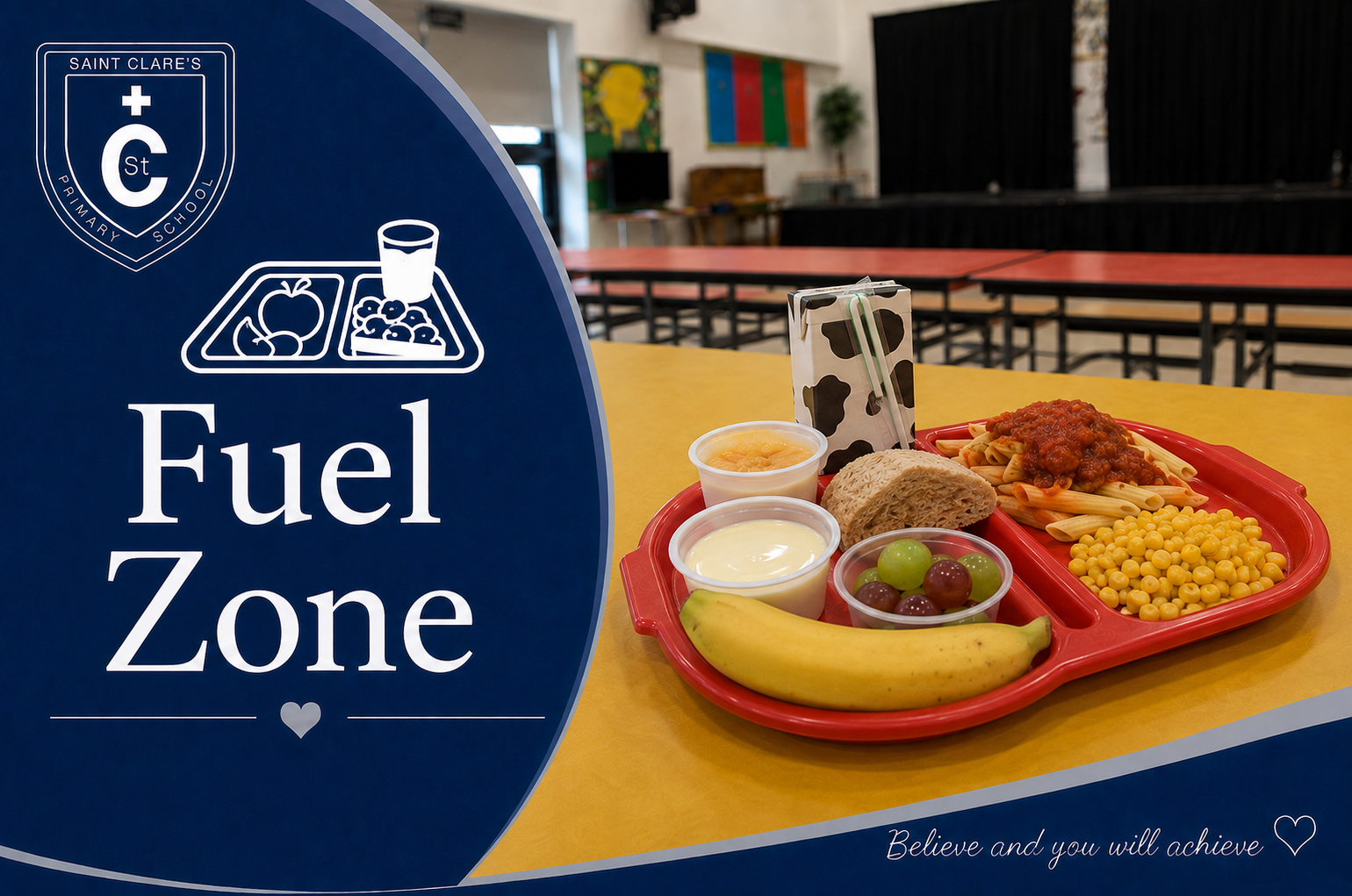 Fuel Zone and School Lunches - St Clare's Primary School